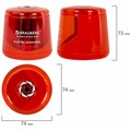 Точилка электрическая BRAUBERG DOUBLE BLADE RED, двойное лезвие, питание от 2 батареек АА, 271338 271338