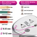 Точилка электрическая BRAUBERG DUAL (для 2 диаметров карандашей!), 4 батарейки АА, белая, 270580 270580