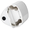 Точилка электрическая BRAUBERG DUAL (для 2 диаметров карандашей!), 4 батарейки АА, белая, 270580 270580