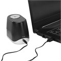 Точилка электрическая BRAUBERG ONE фреза с автостопом, 4 батарейки AA/USB (под адаптер), 270577 270577