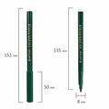Фломастеры 12 ЦВЕТОВ CENTROPEN "Colour World", круглые, смываемые, 7550/12TP, 7 7550 1284 151167