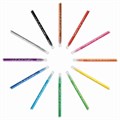 Фломастеры BIC "Kid Couleur", 12 цветов, суперсмываемые, вентилируемый колпачок, европодвес, 9202932 150647