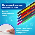 Фломастеры BRAUBERG "АКАДЕМИЯ", 10 цветов, вентилируемый колпачок, ПВХ упаковка, 151410 151410