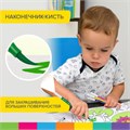 Фломастеры двусторонние с кистью 12 цветов (кисть/классический), СУПЕРКЕЙС, BRAUBERG KIDS, 152188 152188