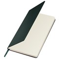Блокнот А5 (130х210 мм), BRAUBERG ULTRA, балакрон, 80 г/м2, 96 л., клетка, темно-зеленый, 113035 113035