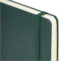 Блокнот А5 (130х210 мм), BRAUBERG ULTRA, балакрон, 80 г/м2, 96 л., клетка, темно-зеленый, 113035 113035