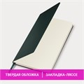 Блокнот А5 (130х210 мм), BRAUBERG ULTRA, балакрон, 80 г/м2, 96 л., клетка, темно-зеленый, 113035 113035