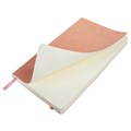 Блокнот А5 (130х210 мм), BRAUBERG ULTRA, под кожу, 80 г/м2, 96 л., в точку, светло-розовый, 113015 113015