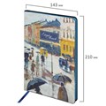 Блокнот А5 (143x210 мм), BRAUBERG VISTA "Edvard Munch", под кожу, гибкий, 80 л., 112060 112060