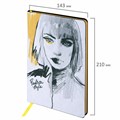 Блокнот А5 (143x210 мм), BRAUBERG VISTA "Fashion Style", под кожу, гибкий, 80 л., 112067 112067
