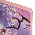 Блокнот А5 (143x210 мм), BRAUBERG VISTA "Sakura", под кожу, гибкий, 80 л., 112076 112076