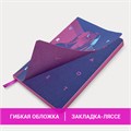 Блокнот А5 (143x210 мм), BRAUBERG VISTA "Ultraviolet", под кожу, гибкий, 80 л., 112061 112061