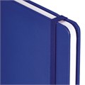 Блокнот А5 138x213мм BRAUBERG Basic, под кожу, 80л, клетка, синий, 116229 116229