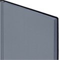 Блокнот А5 138x213мм BRAUBERG Personal, под кожу, 80 листов, клетка, серый, 116612 116612