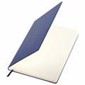 Блокнот БОЛЬШОЙ ФОРМАТ (180х250 мм) В5, BRAUBERG ULTRA, балакрон, 80 г/м2, 96 л., клетка, темно-синий, 113061 113061