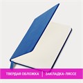 Блокнот МАЛЫЙ (100x150 мм) А6, BRAUBERG "Metropolis Special", под кожу, 80 л., клетка, синий, 111580 111580
