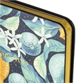 Блокнот МАЛЫЙ ФОРМАТ (100х150 мм) А6, BRAUBERG VISTA "Lemon Story", под кожу, гибкий, срез фольга, 80 л., 112096 112096