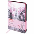 Блокнот МАЛЫЙ ФОРМАТ (100х150 мм) А6, BRAUBERG VISTA "Paris", под кожу, гибкий, 80 л., 112090 112090