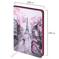 Блокнот МАЛЫЙ ФОРМАТ (100х150 мм) А6, BRAUBERG VISTA "Paris", под кожу, гибкий, 80 л., 112090 112090