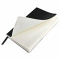 Блокнот МАЛЫЙ ФОРМАТ (91х140 мм) А6, BRAUBERG ULTRA, под кожу, 80 г/м2, 96 л., линия, черный, 113029 113029
