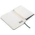 Блокнот МАЛЫЙ ФОРМАТ (93х140 мм) А6, BRAUBERG ULTRA, балакрон, 80 г/м2, 96 л., клетка, темно-зеленый, 113055 113055