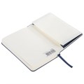 Блокнот МАЛЫЙ ФОРМАТ (93х140 мм) А6, BRAUBERG ULTRA, балакрон, 80 г/м2, 96 л., клетка, темно-синий, 113053 113053