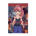 Блокнот А5 40 л., гребень, ламинированный картон, клетка, АЛЬТ, "ANIME.FREEDOM" (5 видов), 3-40-726 404698