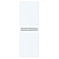 Блокнот МАЛЫЙ ФОРМАТ А6 108х146 мм, 48 л., гребень, картон, клетка, ОФИСМАГ, синий, 129870 129870