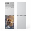 Блокнот МАЛЫЙ ФОРМАТ А6, 100х146 мм, 60 л., спираль, картон, клетка, ERICH KRAUSE, "Fluffy", 63382 117568