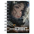 Блокнот МАЛЫЙ ФОРМАТ А6, 160 л, гребень, картон, клетка, АЛЬТ, Гравитация, 3-160-010/04 116382