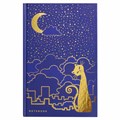 Блокнот А5 134х206 мм, 80 л., твердый, клетка, тиснение фольгой, BRAUBERG, "Кошечка", 126051 126051