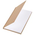 Блокнот А5 134х206 мм, 80 л., твёрдый, клетка, BRAUBERG "Minimal", бежевый, 116438 116438
