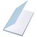 Блокнот А5 134х206 мм, 80 л., твёрдый, клетка, BRAUBERG "Minimal", голубой, 116442 116442