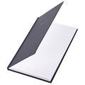 Блокнот А5 134х206 мм, 80 л., твёрдый, клетка, BRAUBERG "Minimal", синий, 116439 116439
