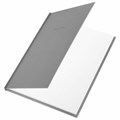 Блокнот МАЛЫЙ ФОРМАТ 110х147 мм, А6, 80 л., твердый, клетка, BRAUBERG "Minimal", серый, 116445 116445