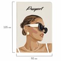 Обложка для паспорта "Cool Mix", два кармана, 10 дизайнов ассорти, цветной принт, ПВХ, STAFF, 238340 238340