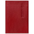 Обложка для паспорта натуральная кожа галант, "PASSPORT", красная, BRAUBERG, 237178 237178
