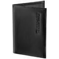 Обложка для паспорта натуральная кожа галант, "PASSPORT", черная, BRAUBERG, 237179 237179