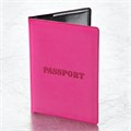 Обложка для паспорта, мягкий полиуретан, "PASSPORT", розовая, STAFF, 237605 237605
