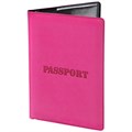 Обложка для паспорта, мягкий полиуретан, "PASSPORT", розовая, STAFF, 237605 237605