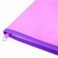 Папка объемная на молнии пластиковая BRAUBERG PASTEL, А4, 330х240 мм, 600 мкм, цвет лиловый, 271971 271971