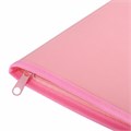 Папка объемная на молнии пластиковая BRAUBERG PASTEL, А4, 330х240 мм, 600 мкм, цвет персиковый, 271972 271972