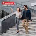 Папка для бумаг и документов с замком и 13 отделениями BRAUBERG "HIT", А4, пластик, черная, 229572 229572