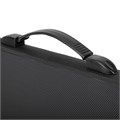 Папка-портфель пластиковая BRAUBERG "ДИПЛОМАТ", А4 (330х245х35 мм), 13 отделений, фактура бисер, черная, 226025 226025