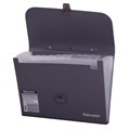 Папка-портфель пластиковая BRAUBERG А4 (327х254х30 мм), 13 отделений, серая, 221438 221438