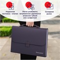 Папка-портфель пластиковая BRAUBERG А4 (327х254х30 мм), 13 отделений, серая, 221438 221438