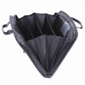 Папка-портфель пластиковая BRAUBERG А4+ (375х305х60 мм), 4 отделения, 2 кармана, серая, 228685 228685