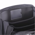 Папка-портфель пластиковая BRAUBERG А4+ (375х305х60 мм), 4 отделения, 2 кармана, серая, 228685 228685