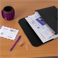 Портфель пластиковый STAFF А4 (330х235х36 мм), 13 отделений, индексные ярлыки, черный, 229245 229245