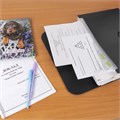 Портфель пластиковый STAFF А4 (330х235х36 мм), 13 отделений, индексные ярлыки, черный, 229245 229245